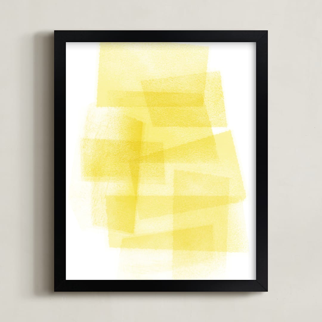 "Flutter" - Art Print in Direct Sunlight by Susie Allen - Framed