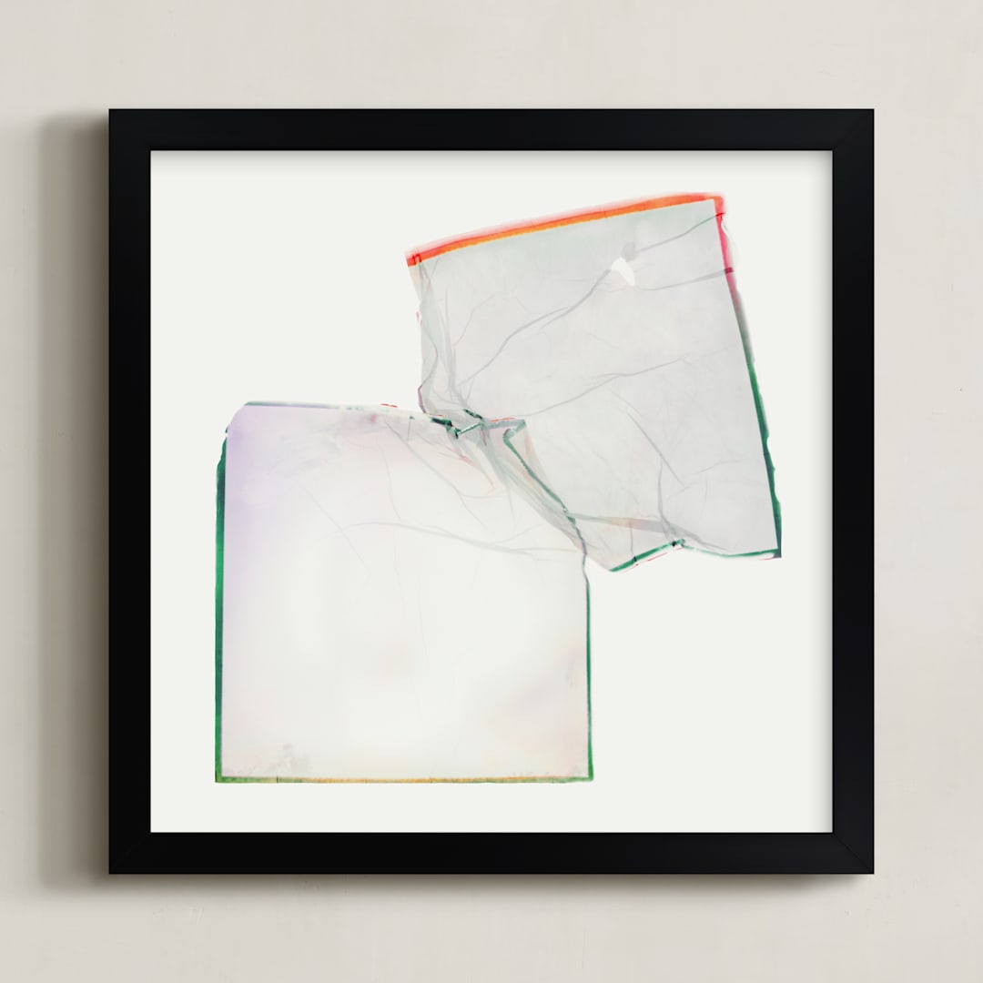 "a little edgy" - Art Print in Prism by Kamala Nahas - Framed