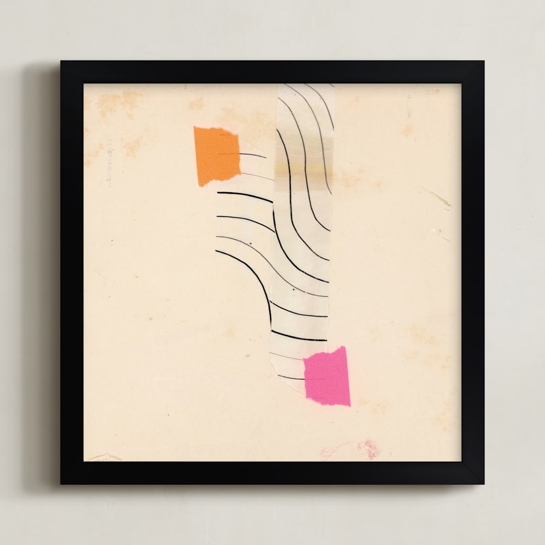 "My Kind of Clean" - Art Print in Basic Clean by Bethania Lima - Framed