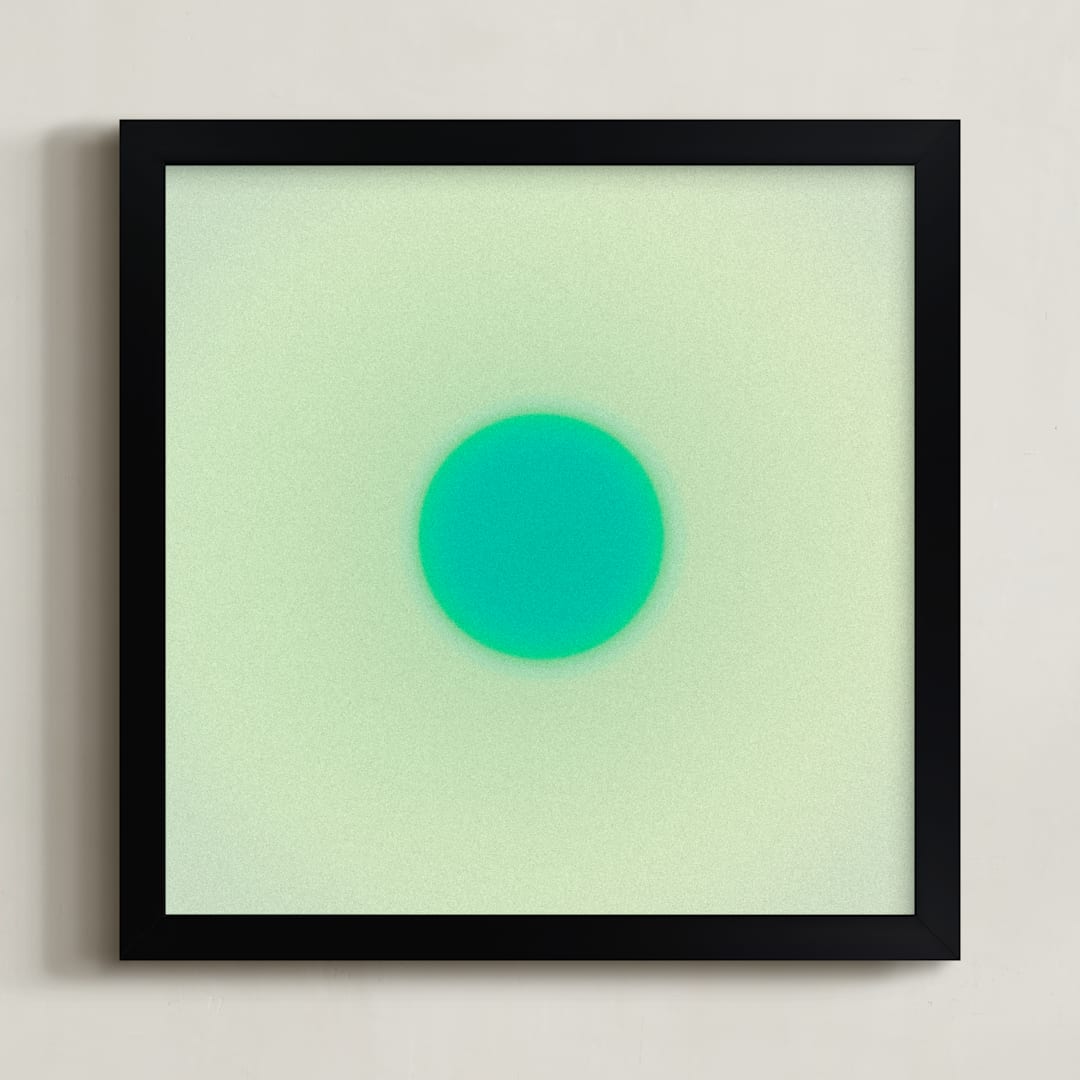 "Sun in the dust. Variations 8" - Art Print in Ivory by Arash Fattahi Acosta - Framed