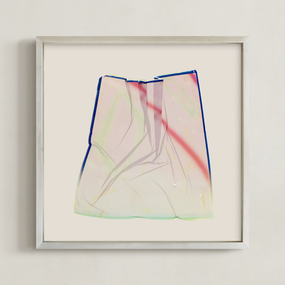 "Four Square II" - Art Print in Vibrant by Kamala Nahas - Framed