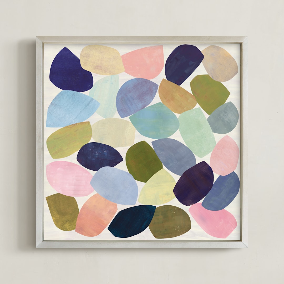 "Disarray" - Art Print in Multi by melanie mikecz - Framed