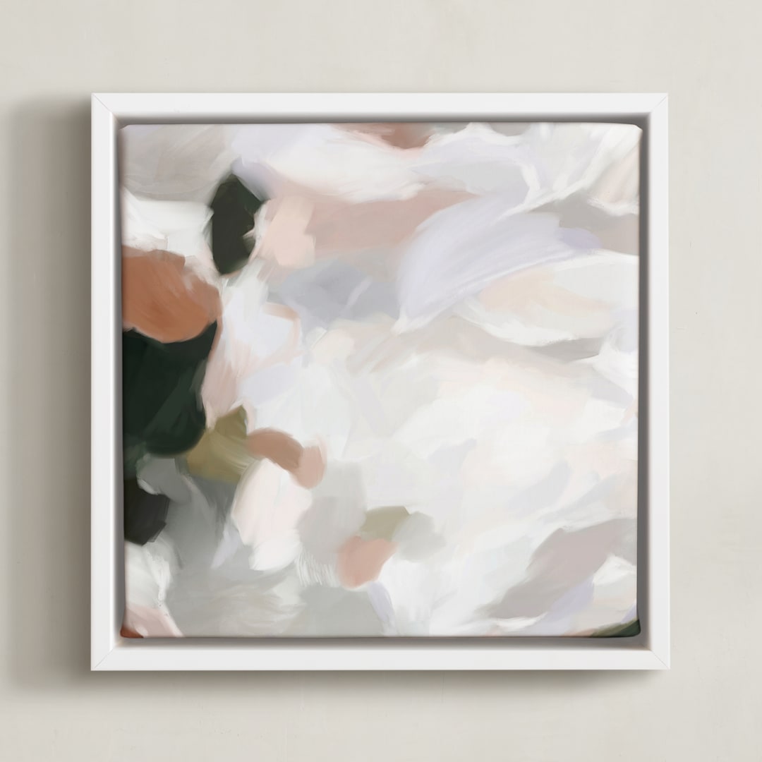 "The Forest 2" - Art Print in Earthen by Melanie Severin - Framed Canvas