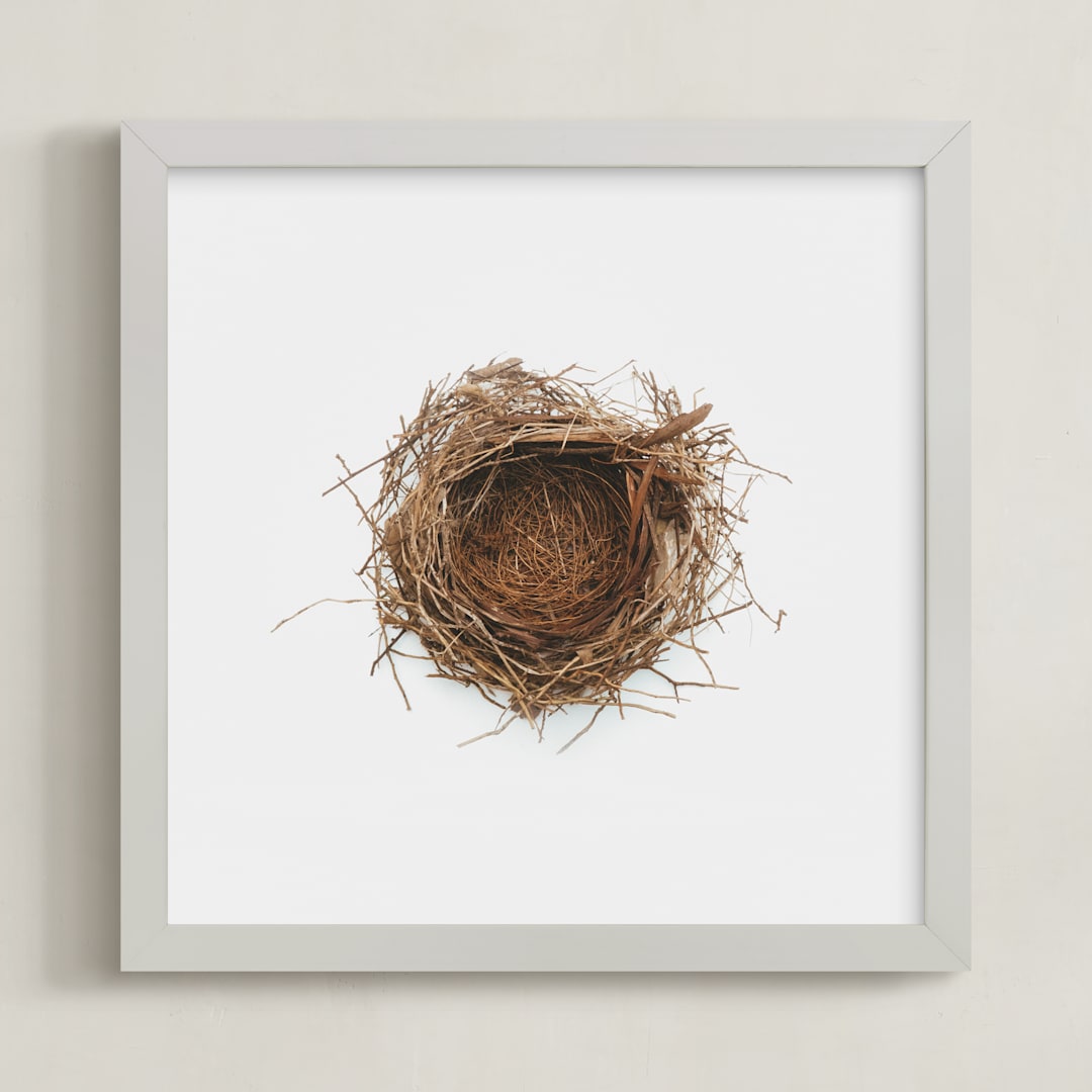 "The Architect" - Art Print in Nestlé by Andrew McClintock - Framed