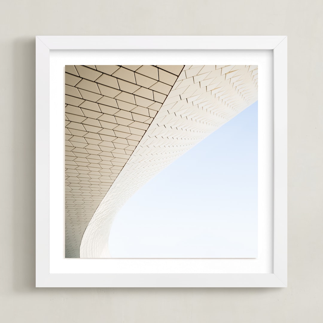 "Contorno II" - Art Print in tile by Heather Deffense - Framed