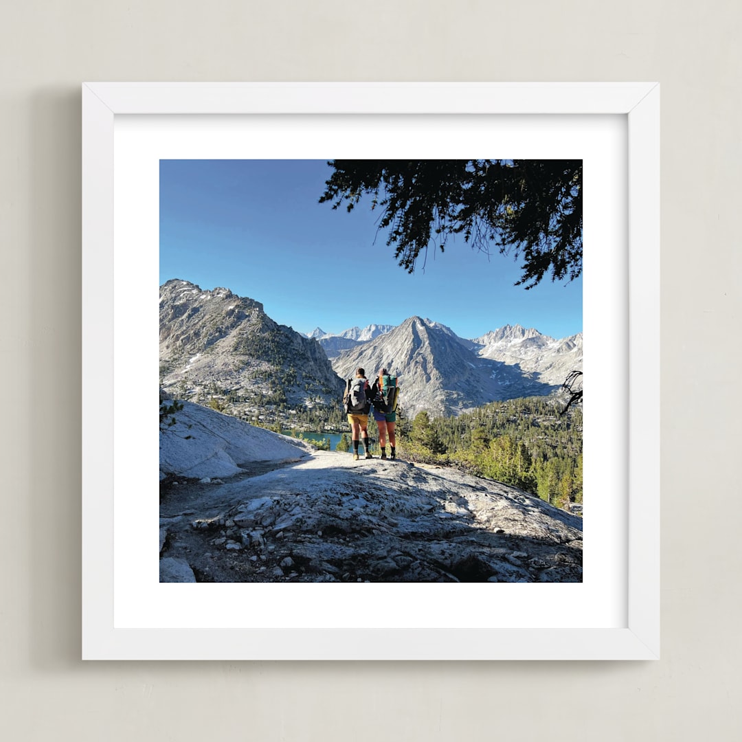 "The Big Picture: White Border Framed Photo" - Framed Photo in White by Minted - Framed