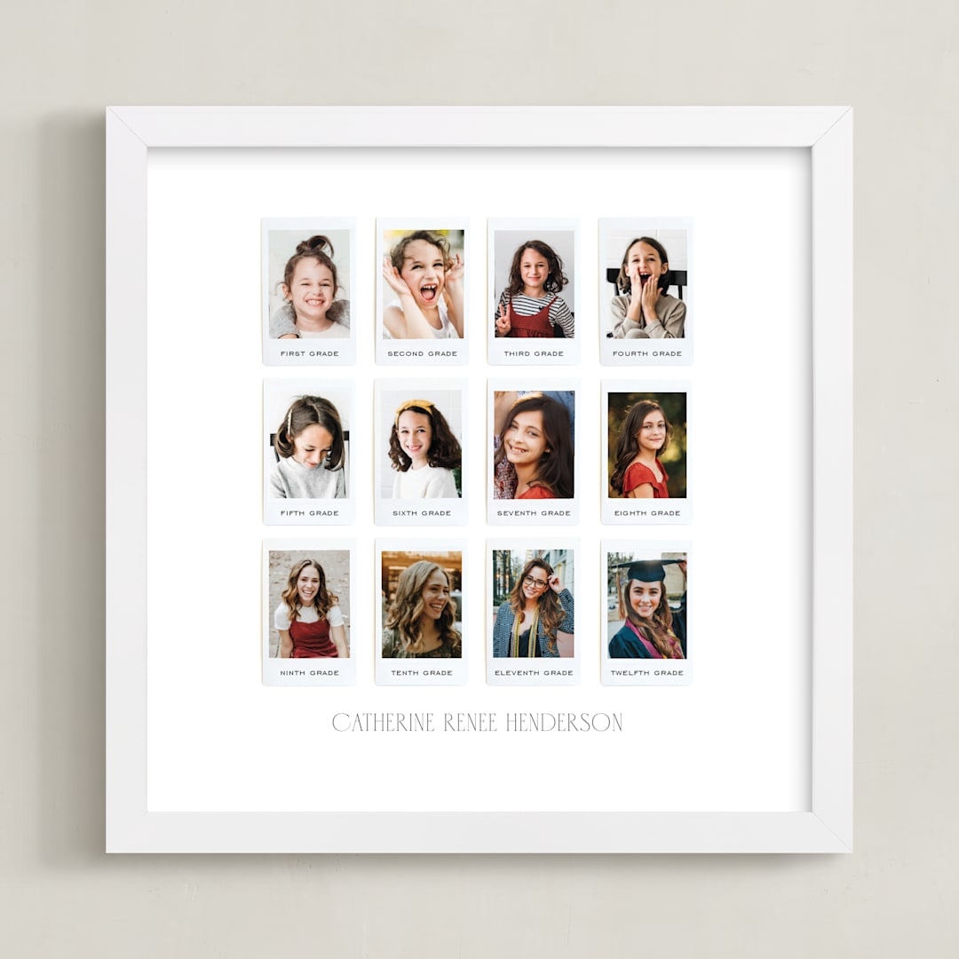 伶 mini square photo Twelve Photo: Square Framed Photo Framed Photos by Olivia Kanaley