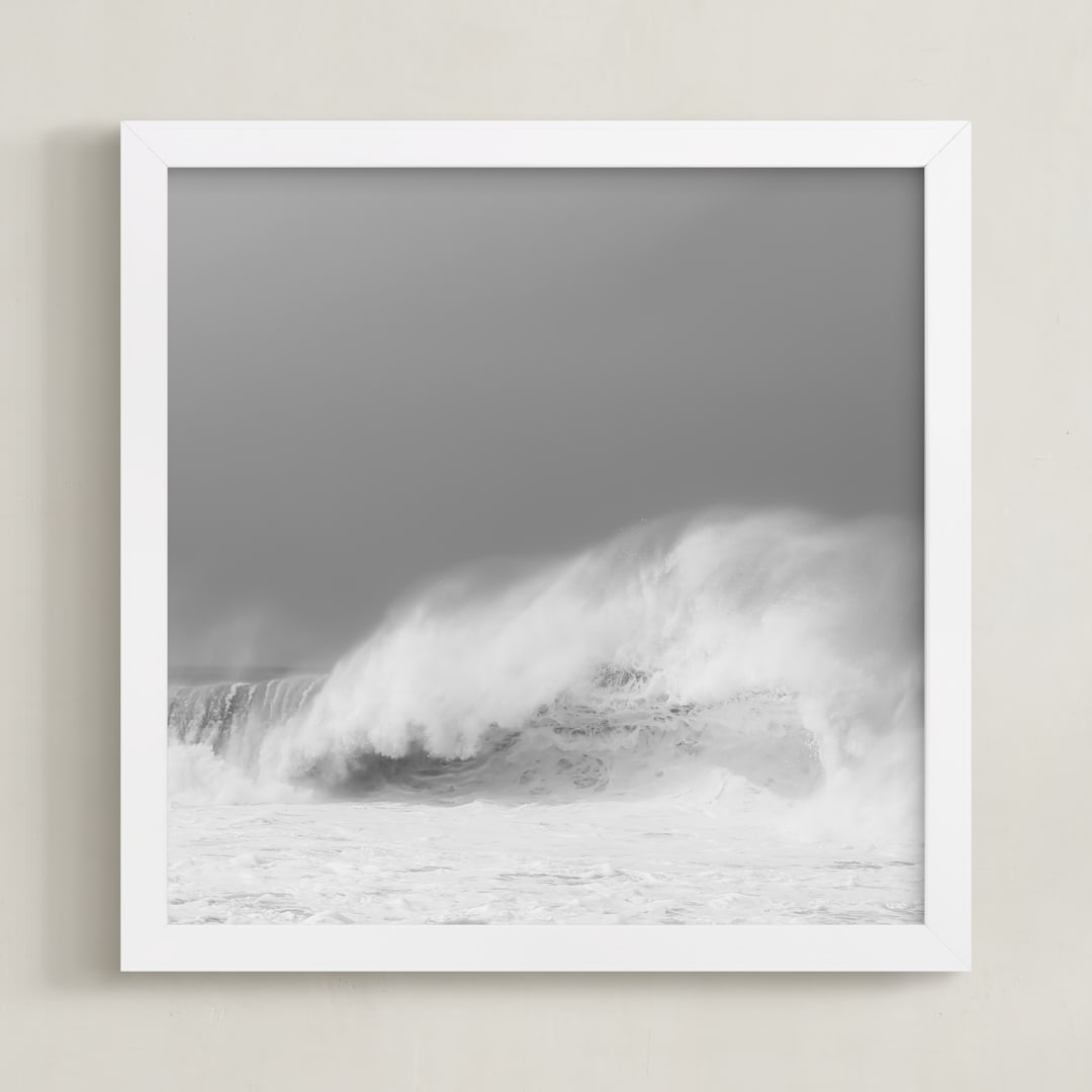 "Alive" - Art Print in Black and White by Shannon Howard - Framed