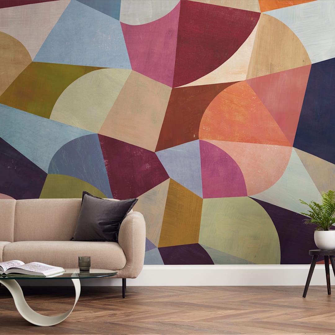 "Cadence" - Wall Mural in Copper by melanie mikecz - In a Room