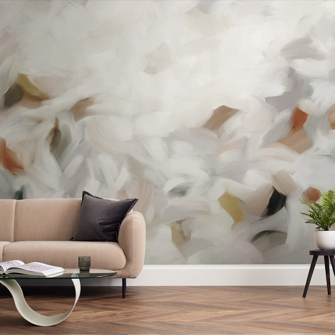 "Ethereal Composition" - Wall Mural in Autumn by Melanie Severin - In a Room
