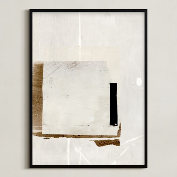 "You Should Know II" - Art Print in Sable by Jennifer Daily - Framed