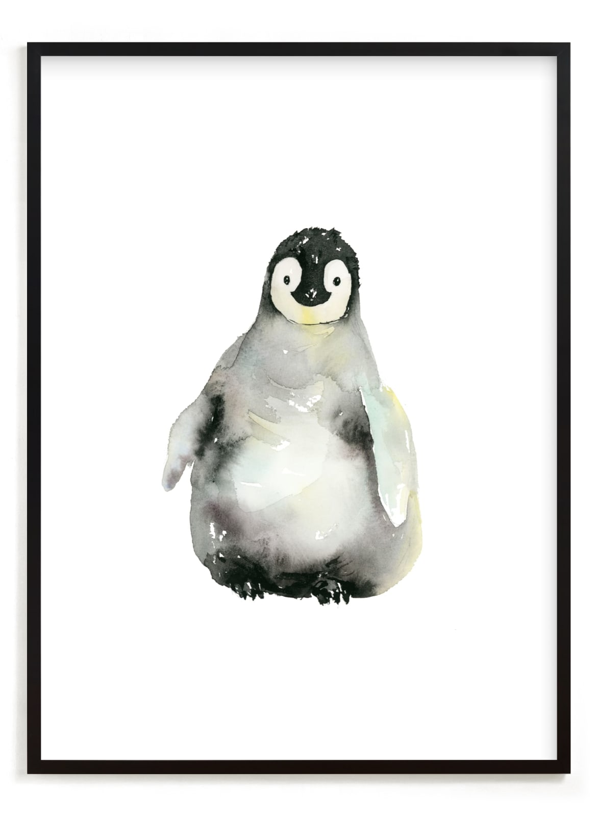 "A Shy Hello" by Jean Choe Art and Design in beautiful frame options and a variety of sizes.