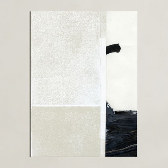 "Construct 9 " - Art Print in Neutrals by Ashleigh Ninos - Unframed