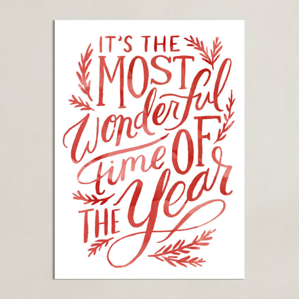 The Most Wonderful Time Painted