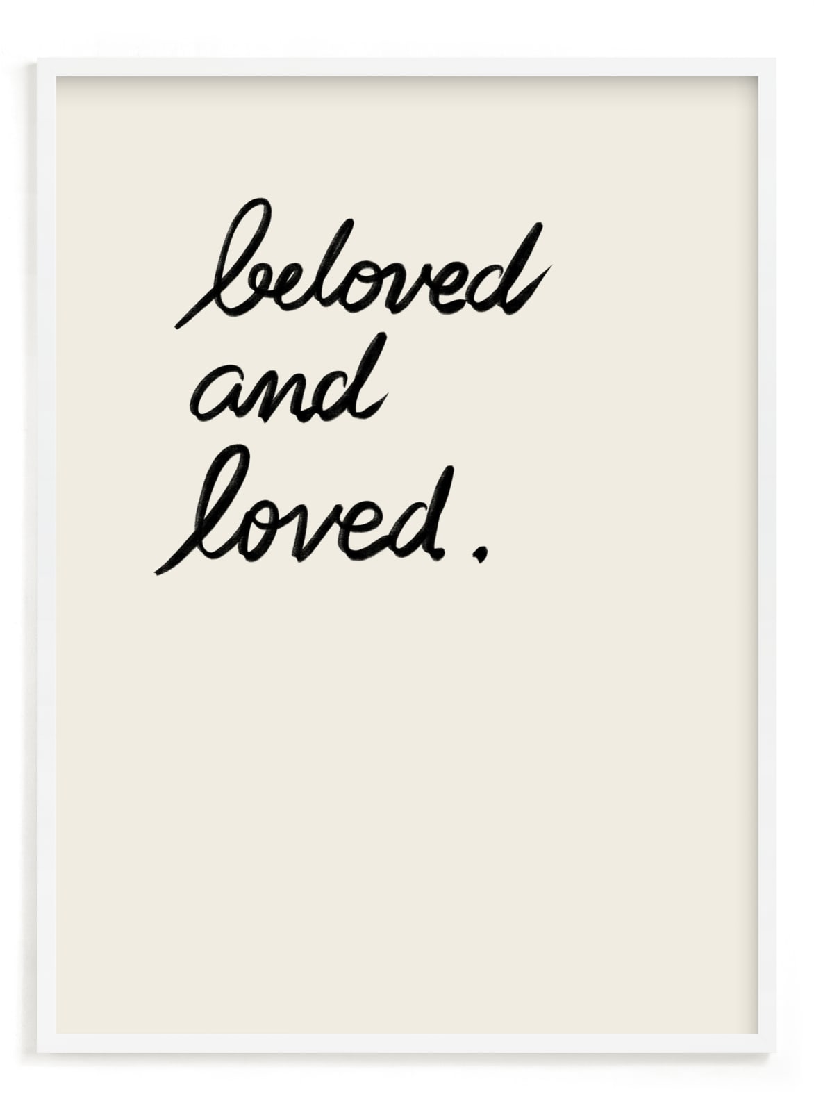 "Beloved" - Limited Edition Art Print by Maja Cunningham in beautiful frame options and a variety of sizes.