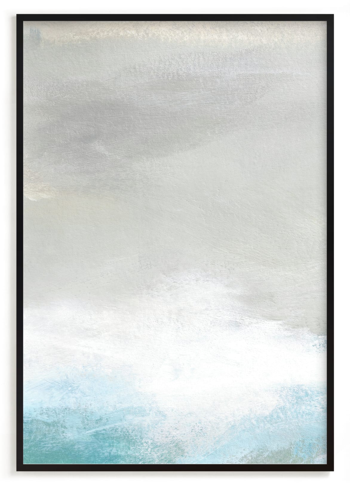 "Kissing The Shore I" - Limited Edition Art Print by Jenny Partrite in beautiful frame options and a variety of sizes.