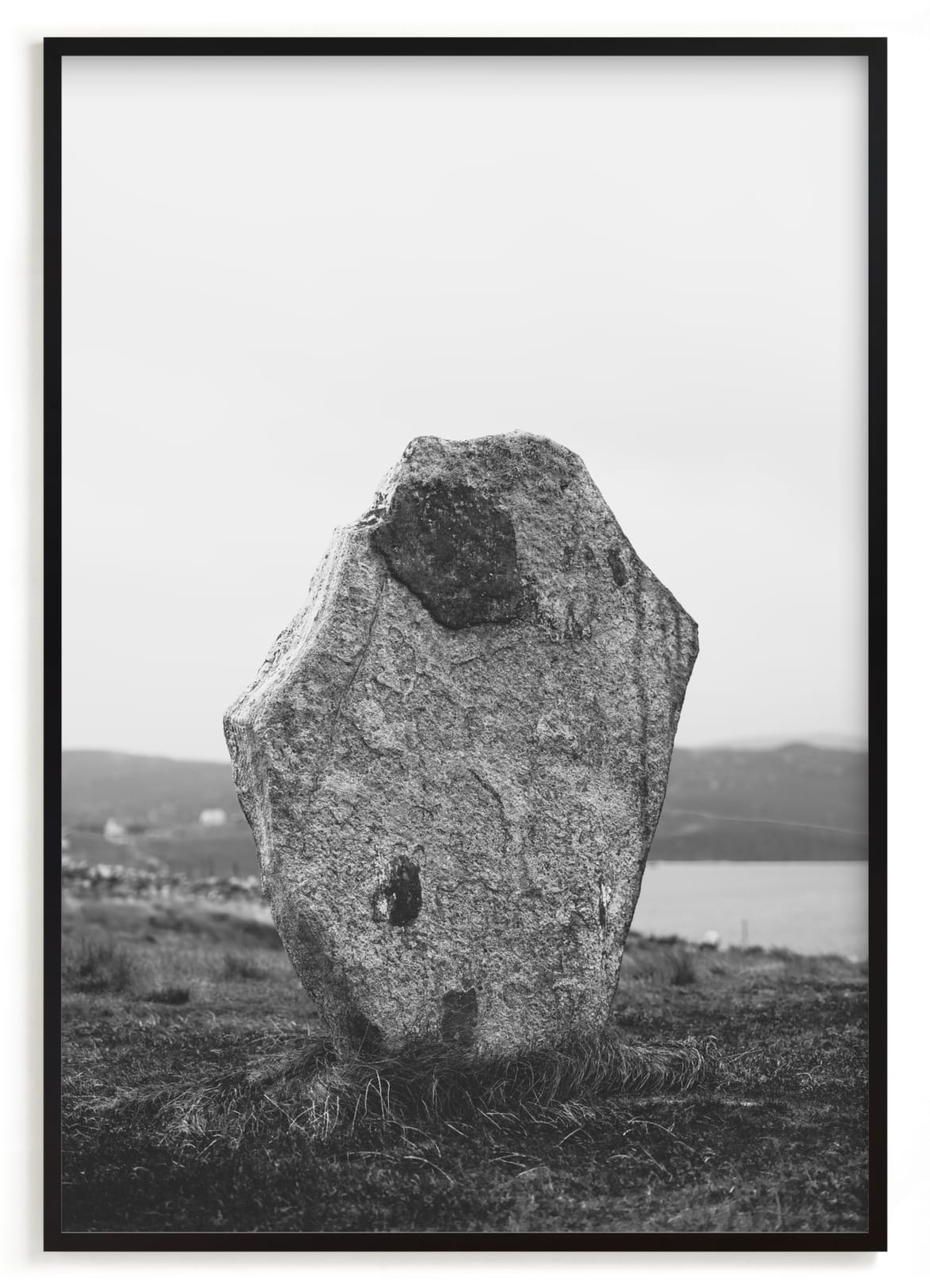 "Standing Stones I" - Limited Edition Art Print by Kamala Nahas in beautiful frame options and a variety of sizes.