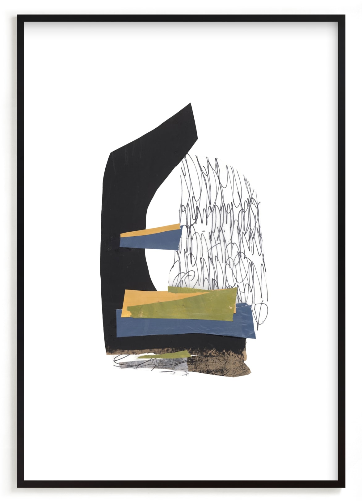 "Stacked Up" - Limited Edition Art Print by Pippin Schupbach in beautiful frame options and a variety of sizes.