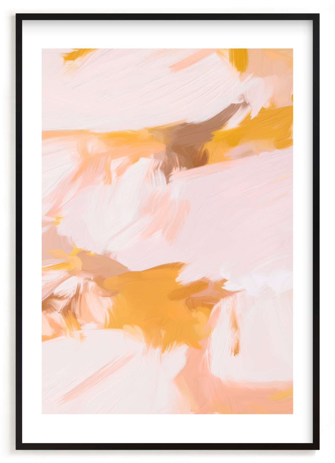 "Marigolds No.2" - Limited Edition Art Print by Parima Studio in beautiful frame options and a variety of sizes.