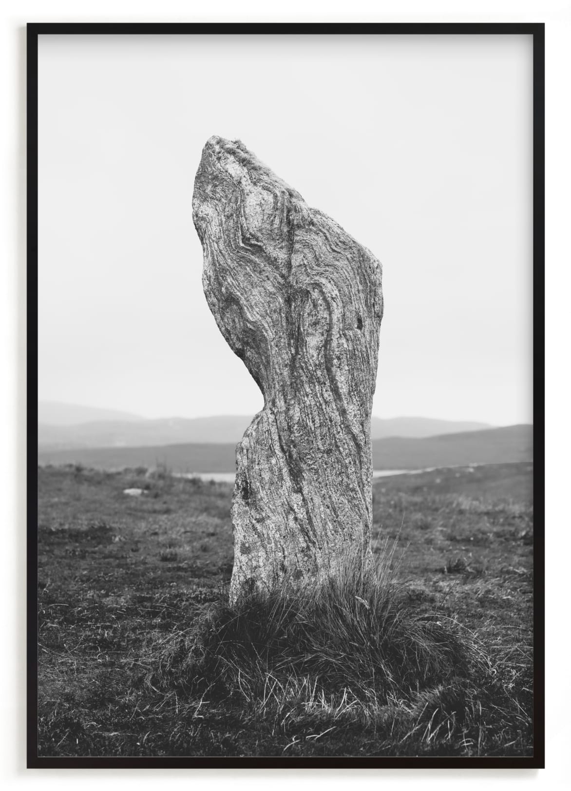 "Standing Stones II" - Limited Edition Art Print by Kamala Nahas in beautiful frame options and a variety of sizes.