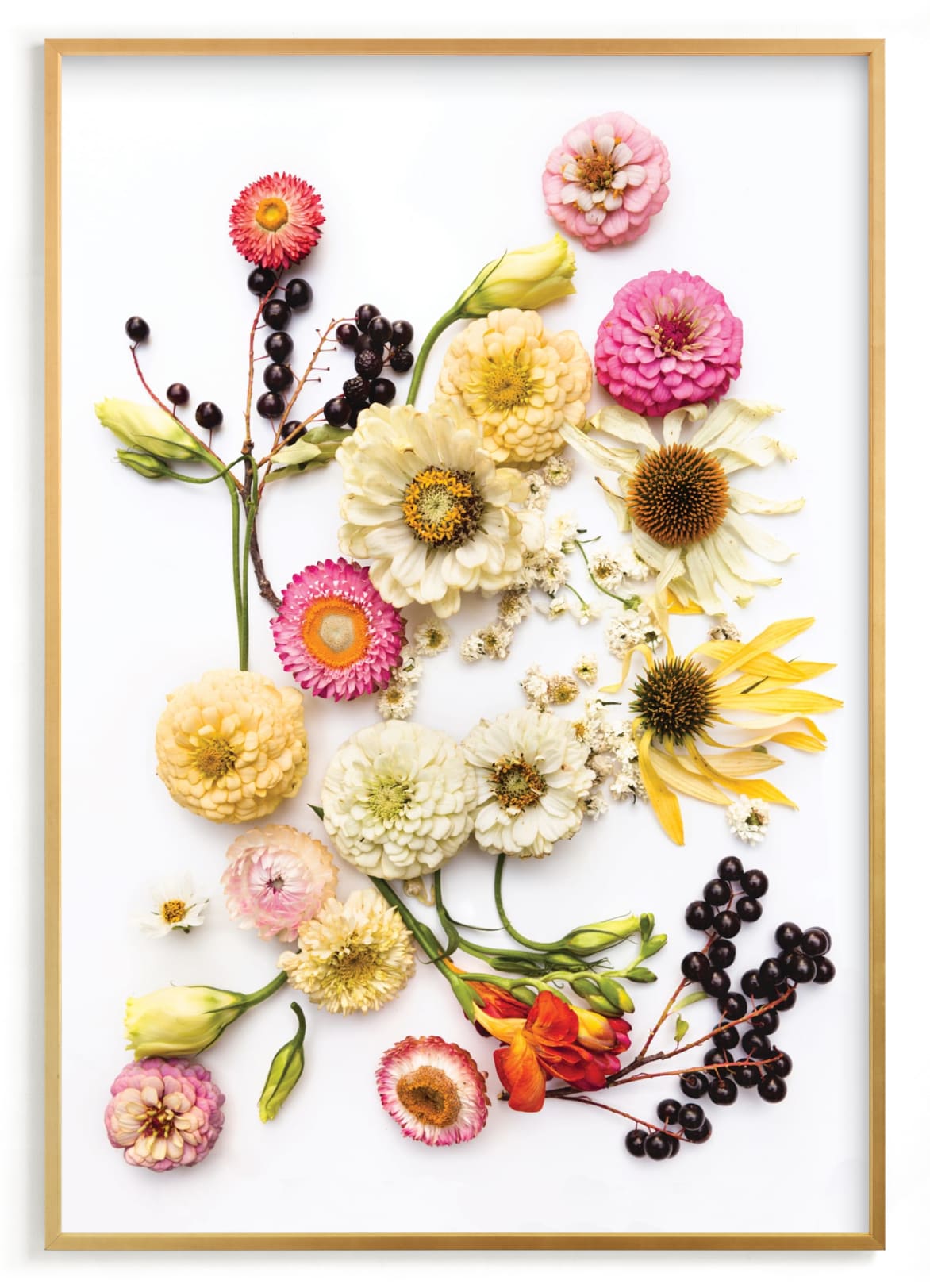 "Bloom Baby Bloom" - Limited Edition Art Print by Theresa Bear in beautiful frame options and a variety of sizes.