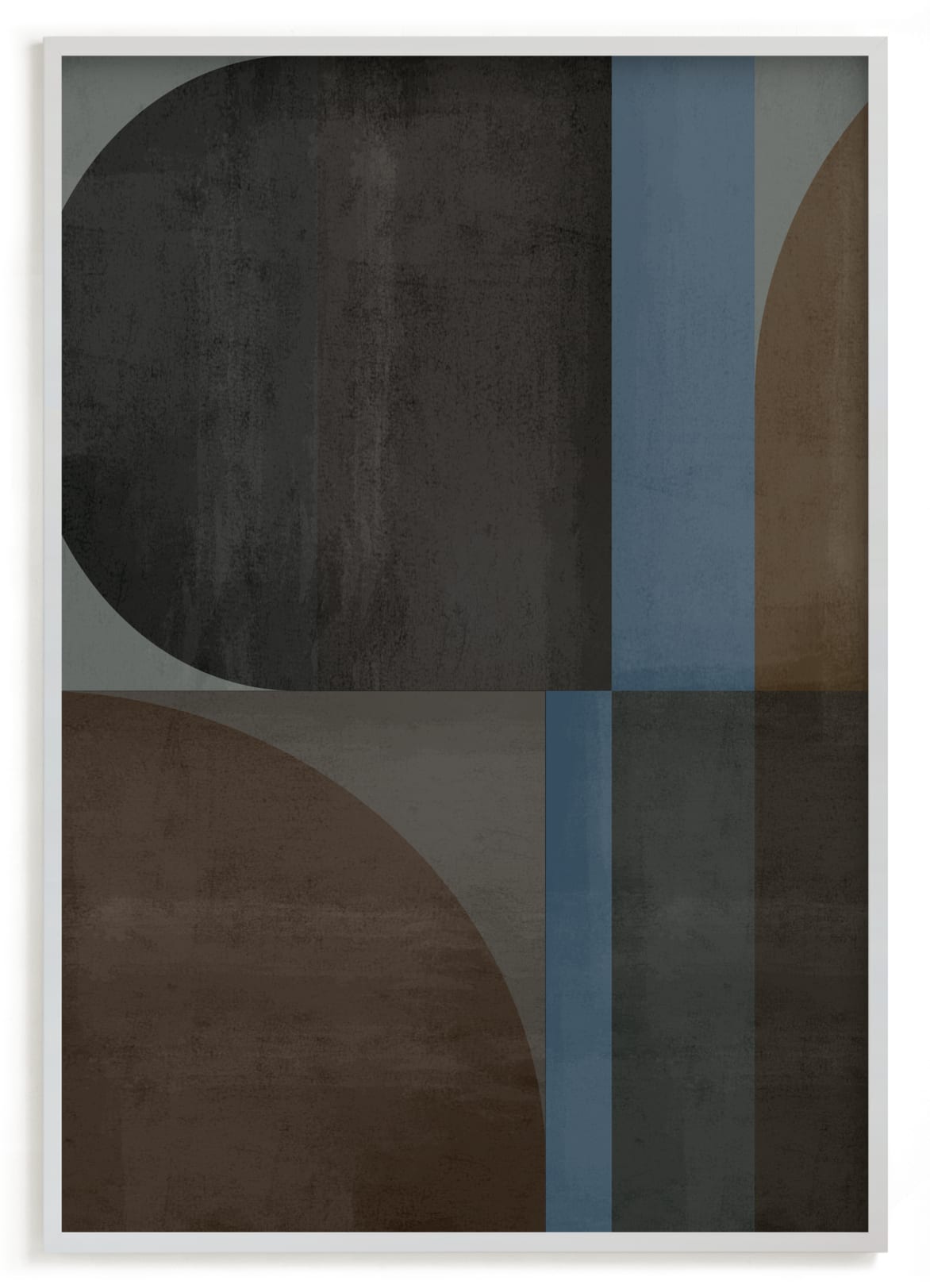 "mid-century mood II" - Limited Edition Art Print by Creo Study in beautiful frame options and a variety of sizes.