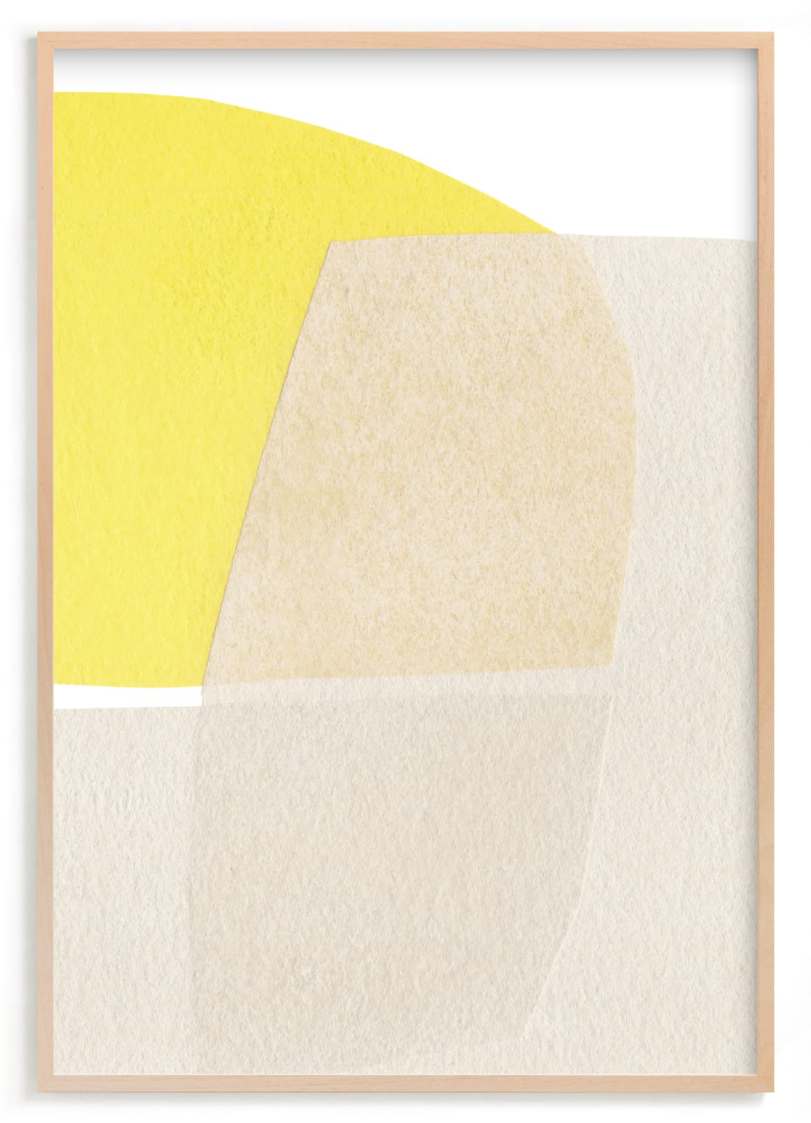 "Sunshine Wicker I" - Limited Edition Art Print by Carrie Moradi in beautiful frame options and a variety of sizes.