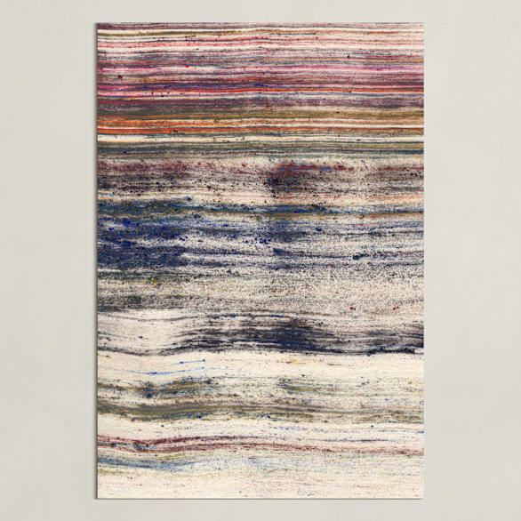"woven colors II" - Art Print in Woolen by Sumak Studio - Unframed