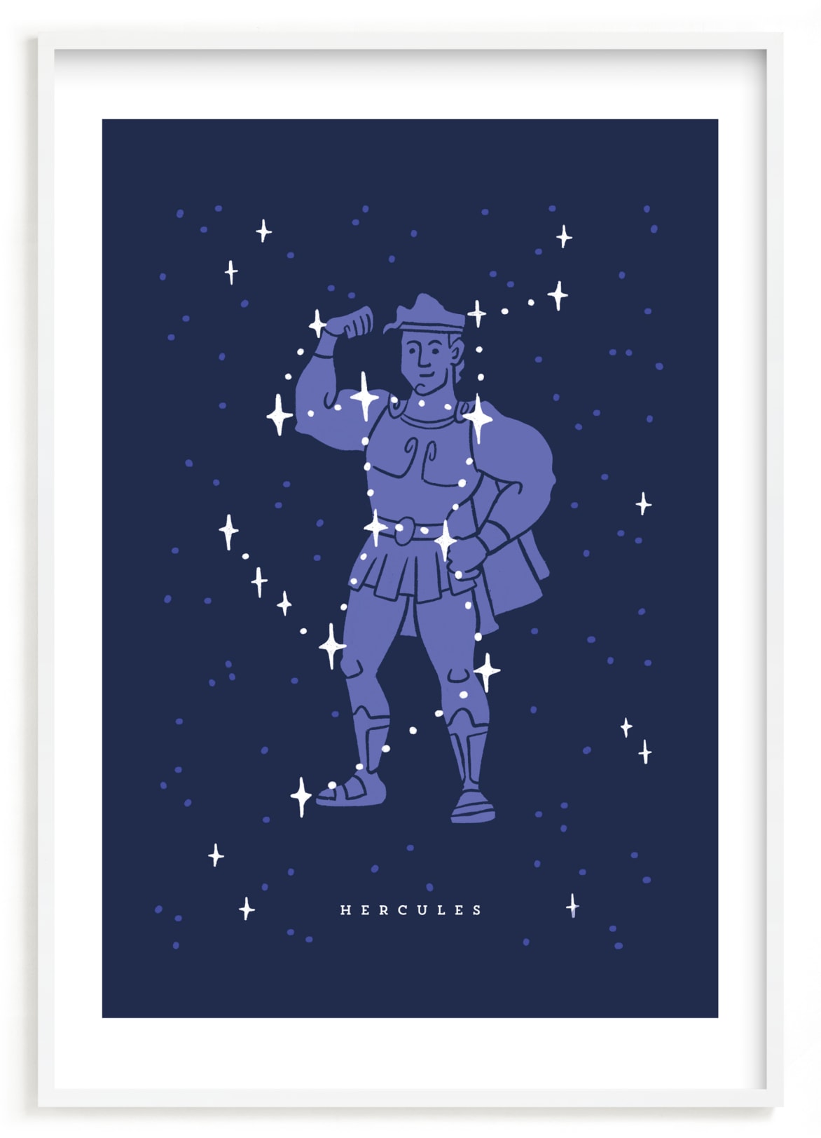 "Disney's Hercules Stars Are Born" - Limited Edition Art Print by Rebecca Smith in beautiful frame options and a variety of sizes.