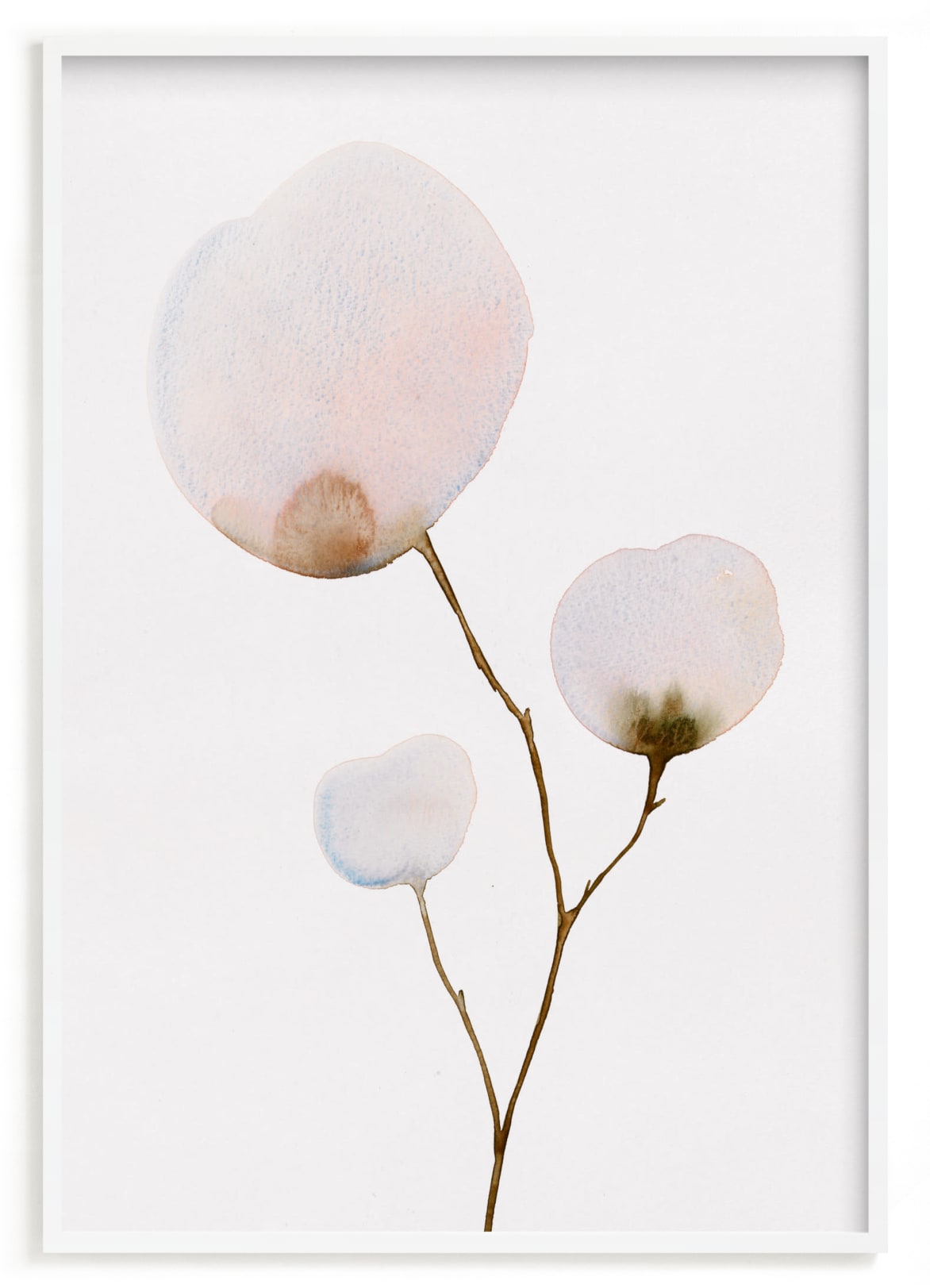 "Mokuren03" - Limited Edition Art Print by jinseikou in beautiful frame options and a variety of sizes.