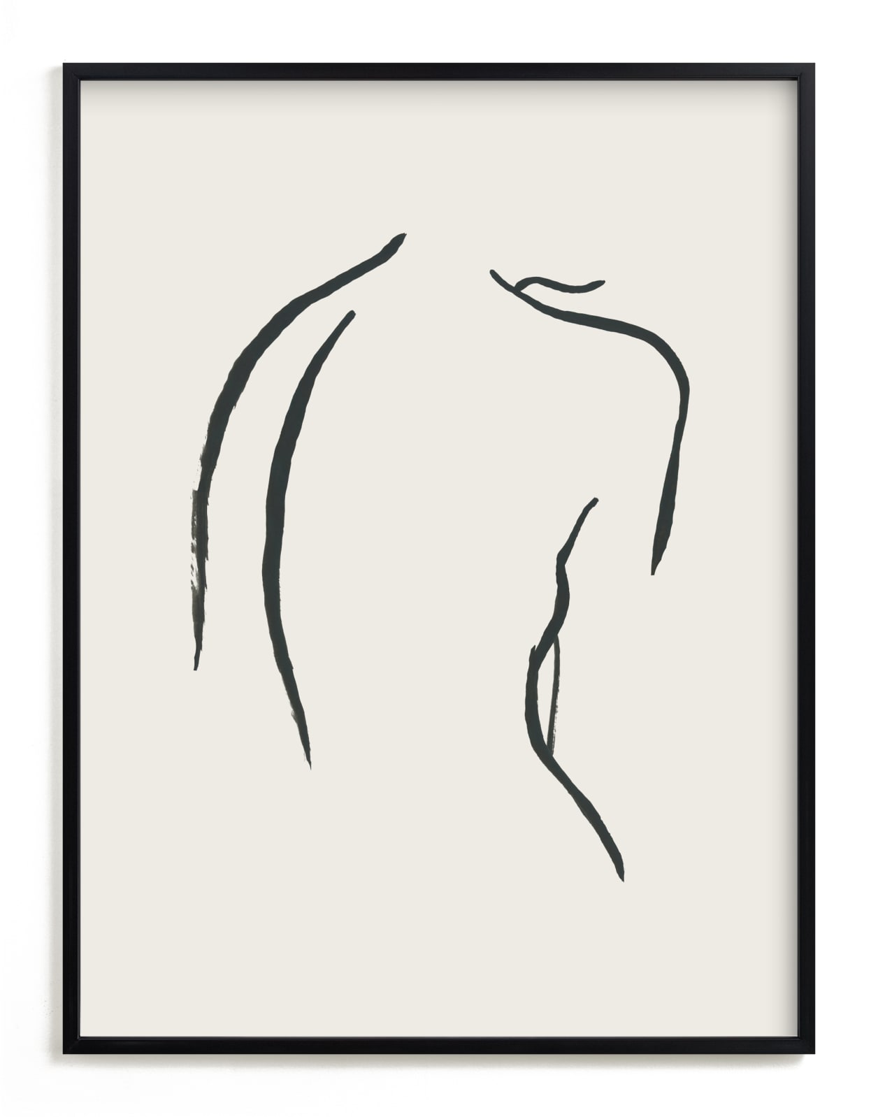 "Figure Study I" - Limited Edition Art Print by Chelsea Petaja in beautiful frame options and a variety of sizes.