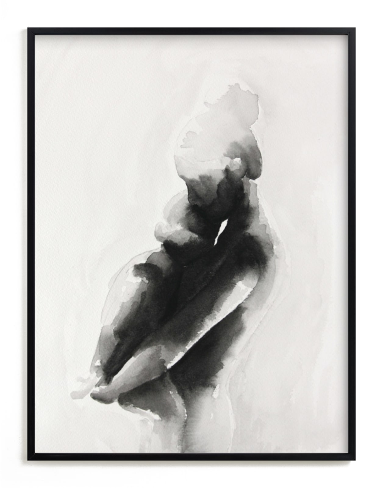 "mother embrace" - Limited Edition Art Print by Kate Ahn in beautiful frame options and a variety of sizes.