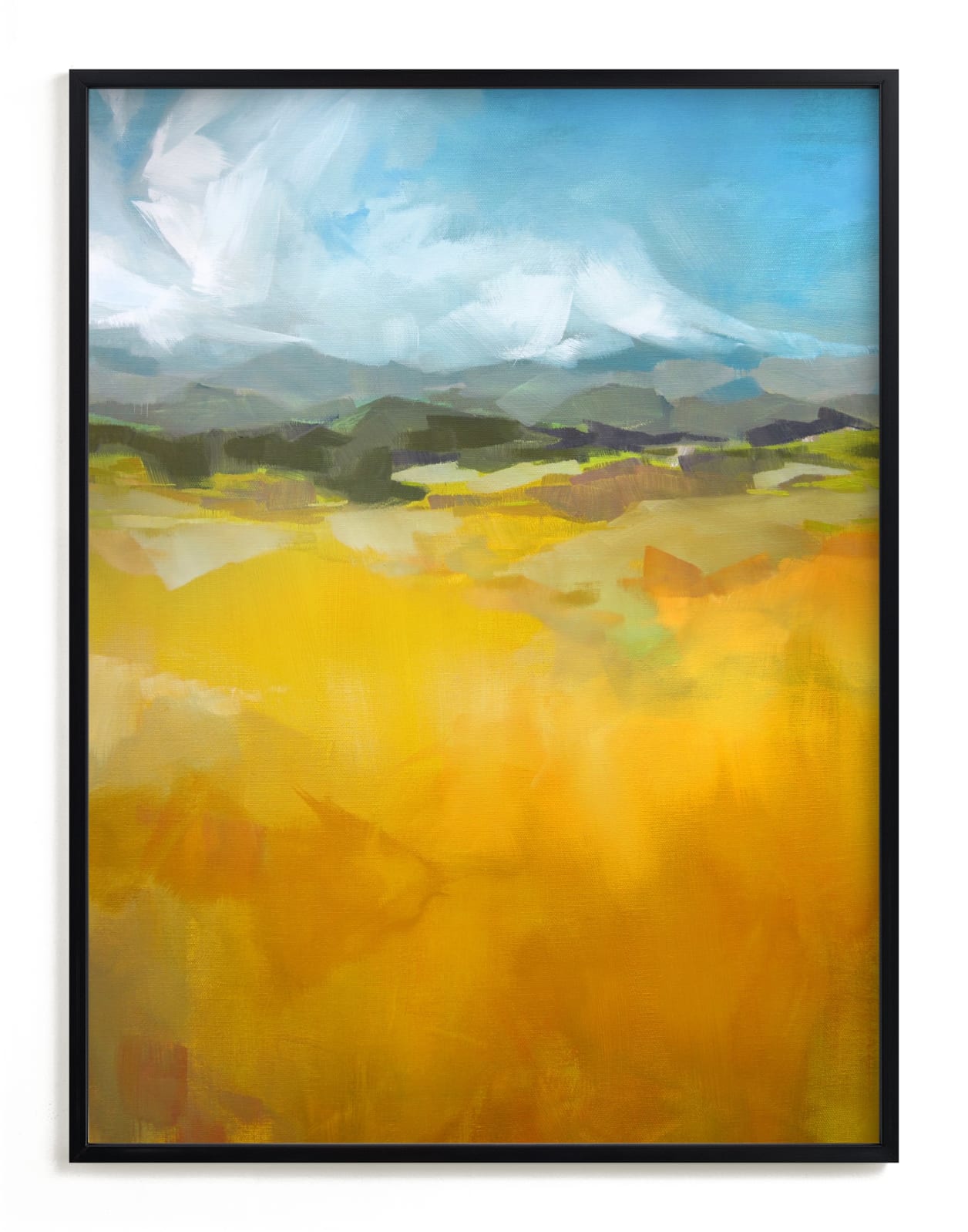 "Head for the Hills" - Open Edition Fine Art Print by Jess Franks in beautiful frame options and a variety of sizes.