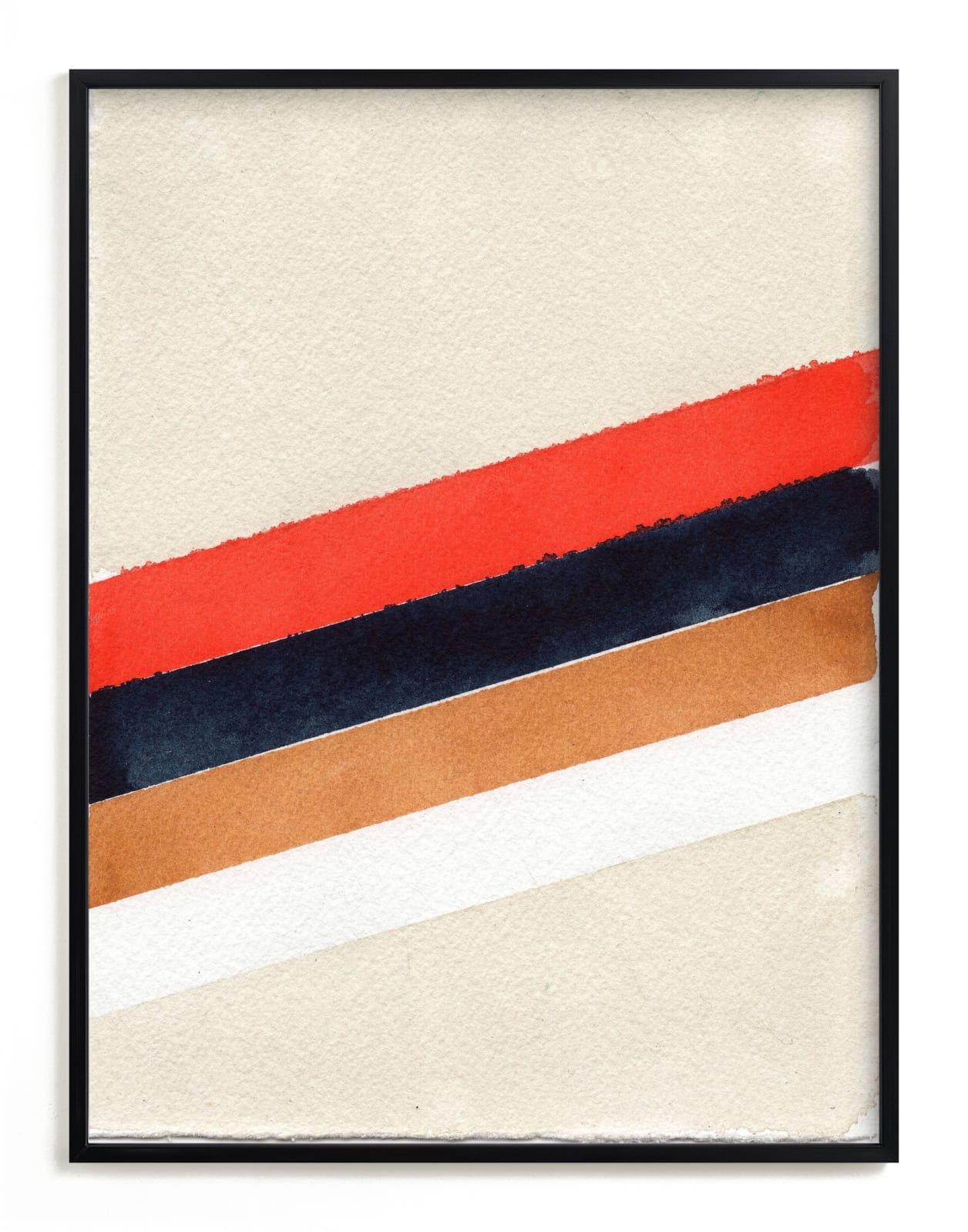"Retro Stripes" - Open Edition Fine Art Print by Celeste Duffy in beautiful frame options and a variety of sizes.