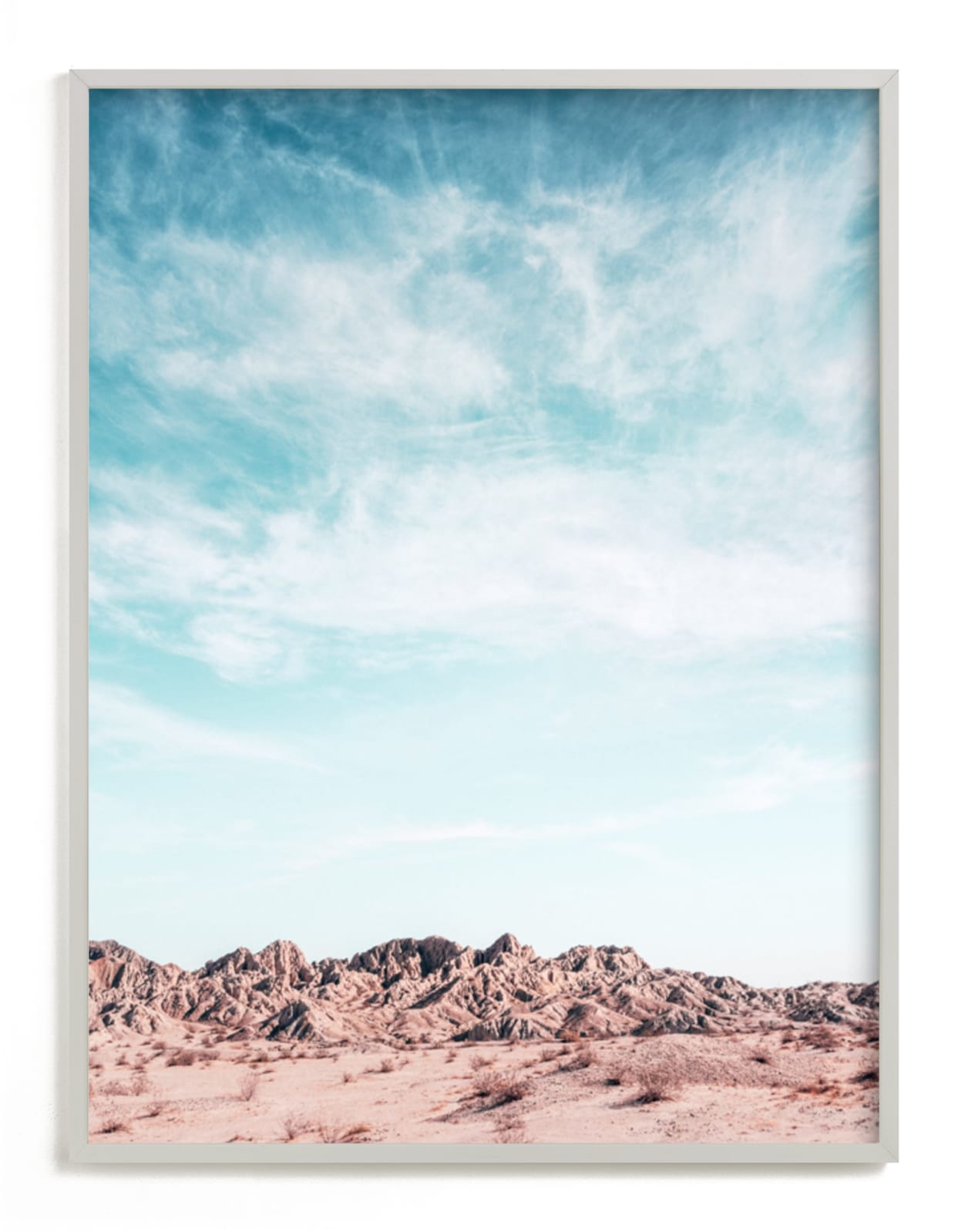 "Painted Canyon Sky 3" - Art Print by Kamala Nahas in beautiful frame options and a variety of sizes.