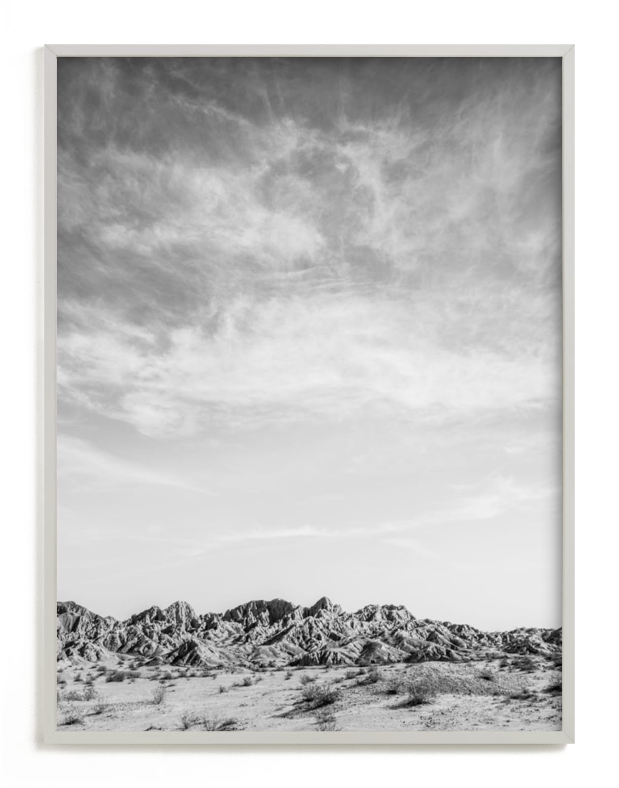 "Painted Canyon Sky 3" - Art Print by Kamala Nahas in beautiful frame options and a variety of sizes.