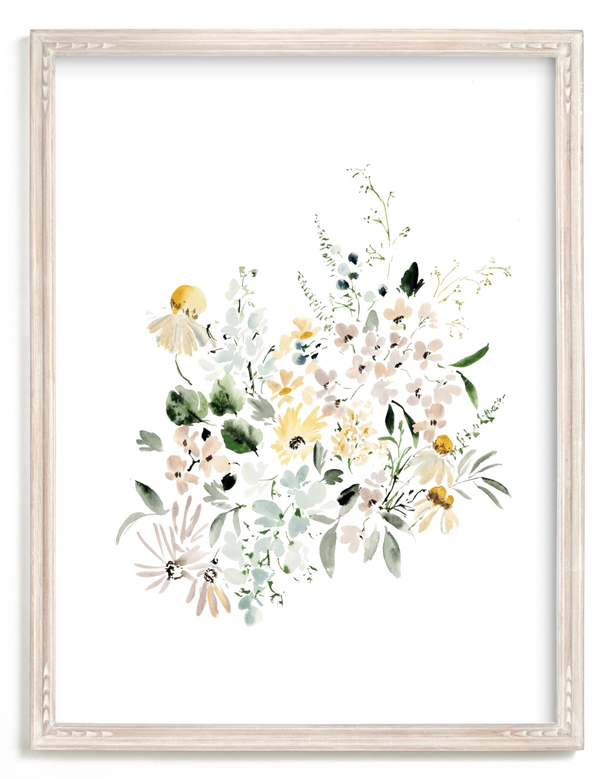 "Flourish No 1" - Art Print by Leah Bisch in beautiful frame options and a variety of sizes.