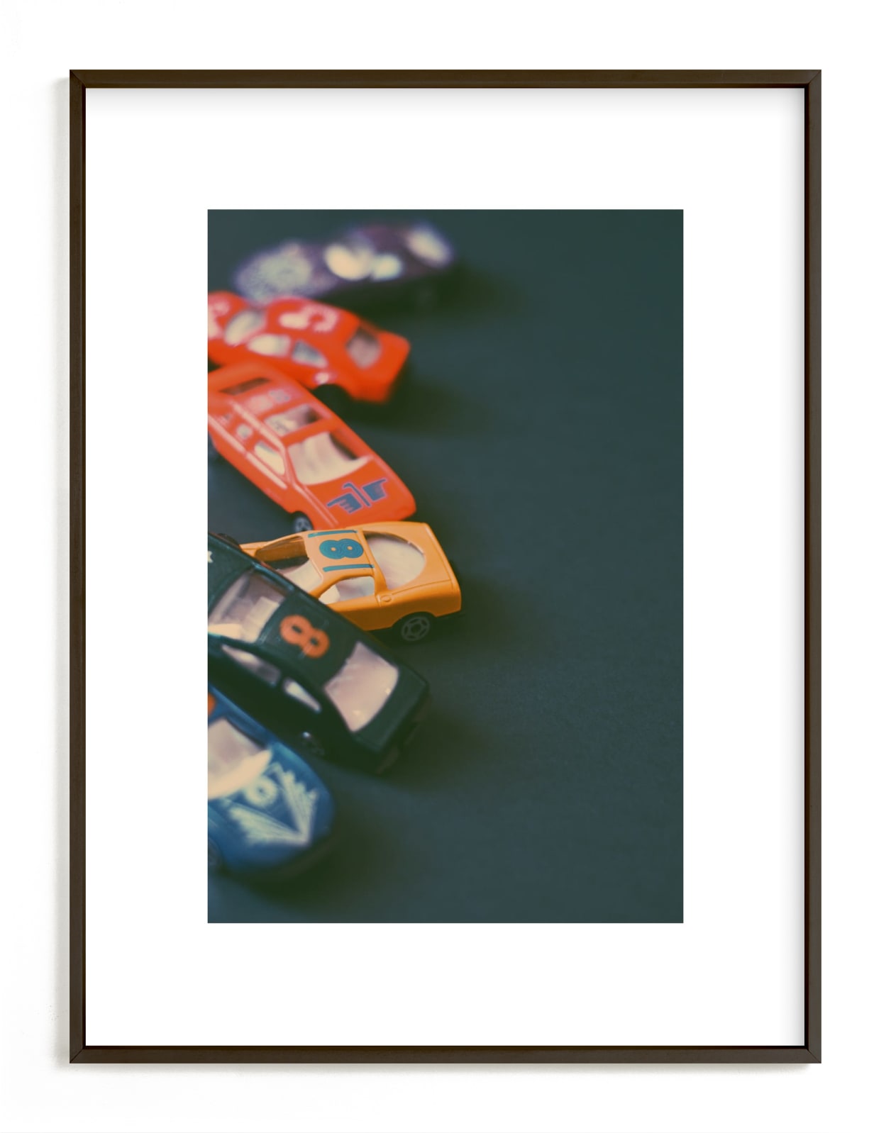 "box cars" - Art Print by Morgan Kendall in beautiful frame options and a variety of sizes.