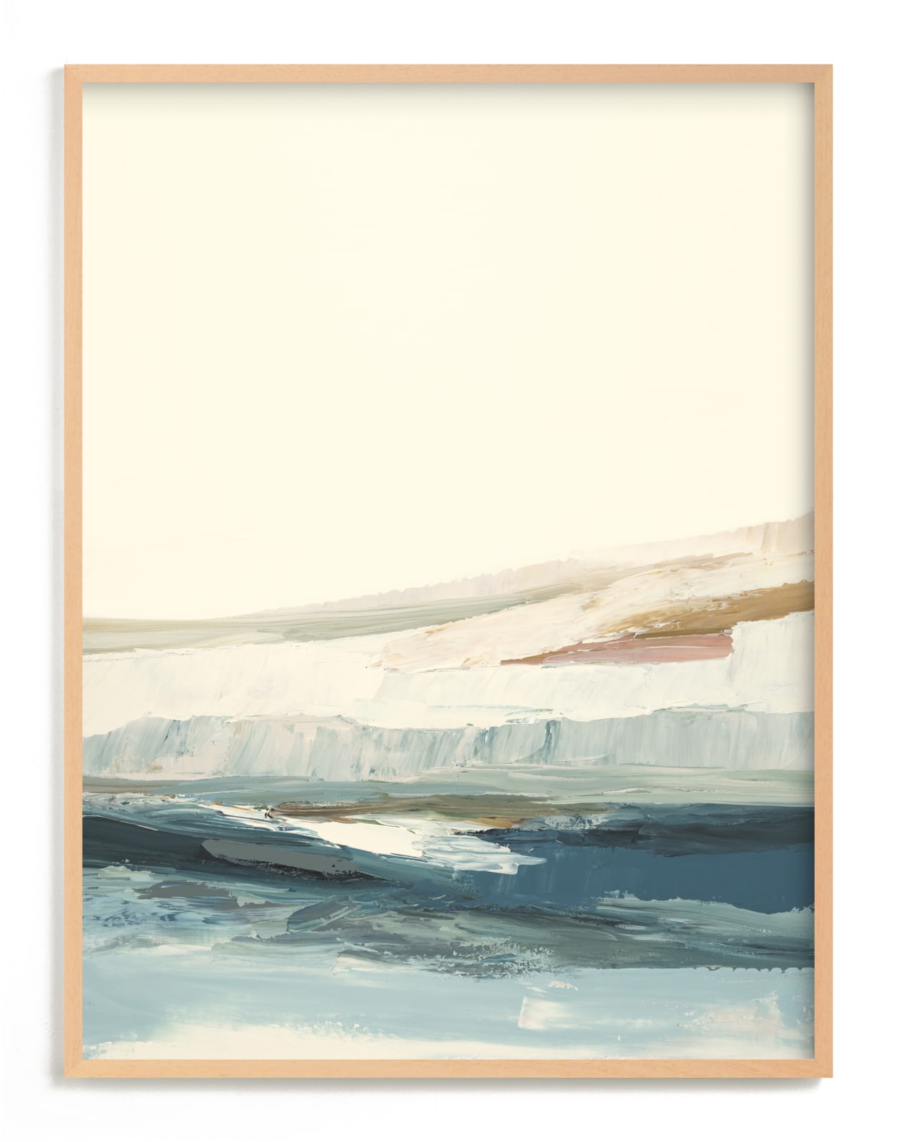 "The Ice Shelf" by Caryn Owen in beautiful frame options and a variety of sizes.