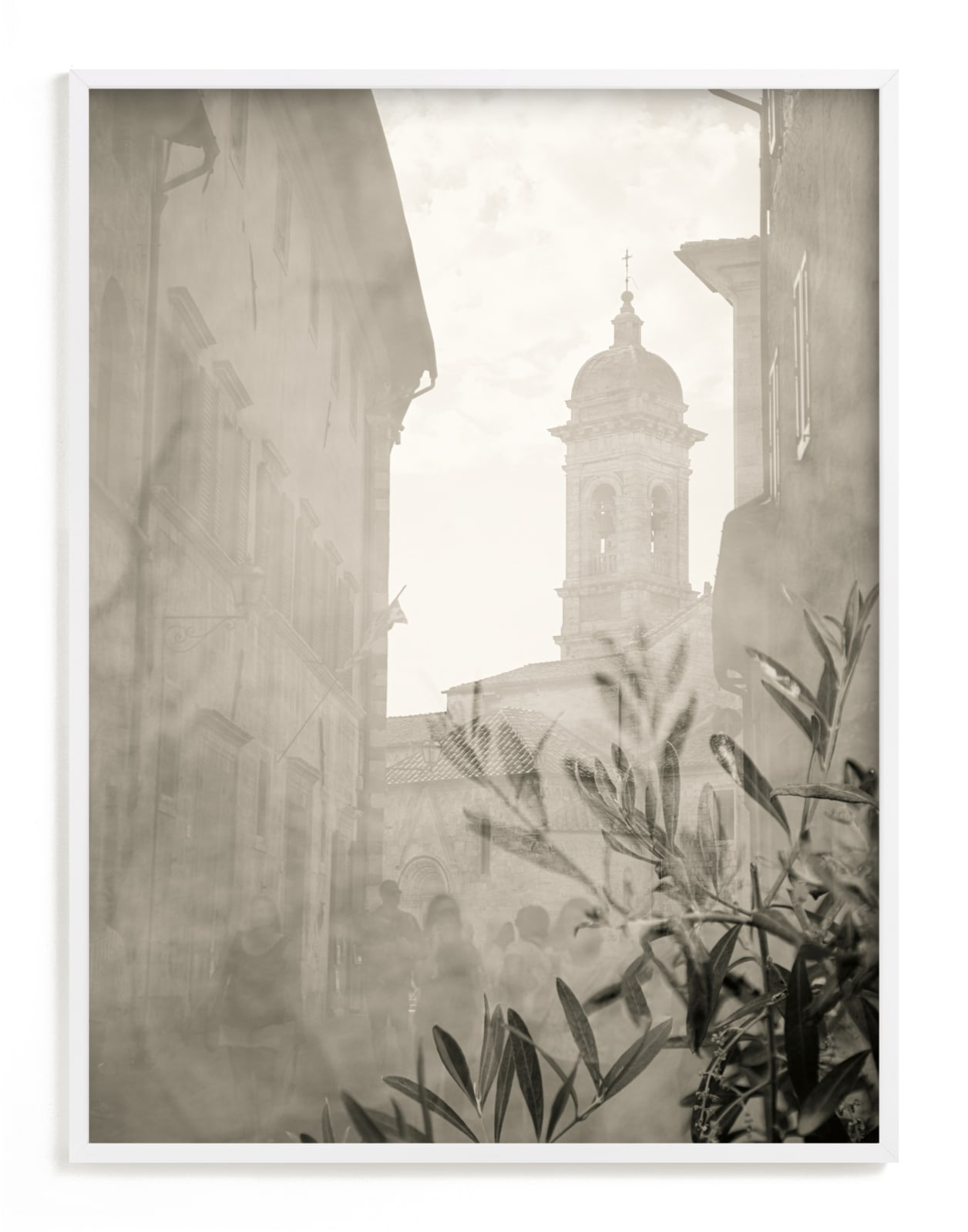 "Quartiere" - Limited Edition Art Print by Tania Medeiros in beautiful frame options and a variety of sizes.