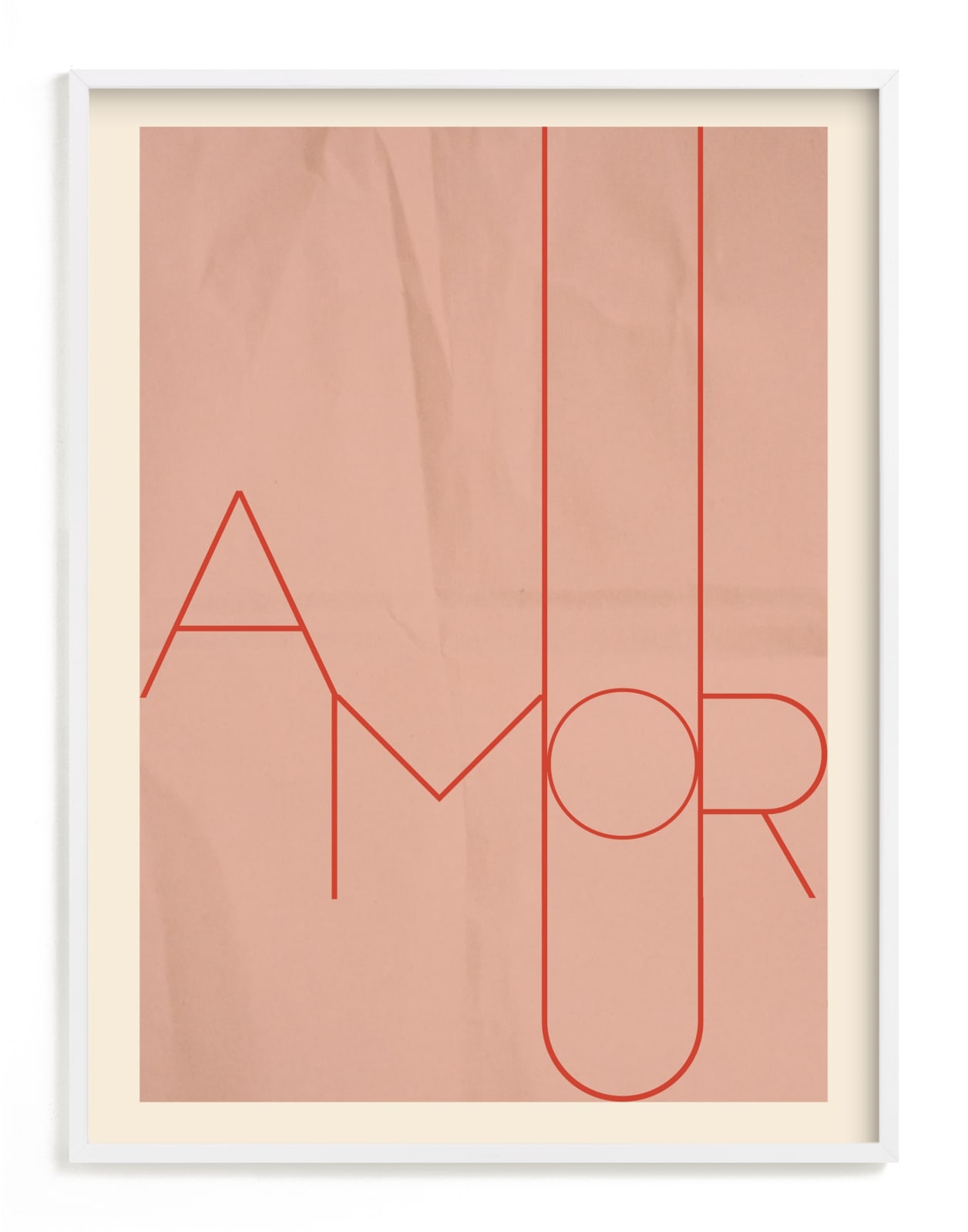 "Amour" - Limited Edition Art Print by Morgan Kendall in beautiful frame options and a variety of sizes.