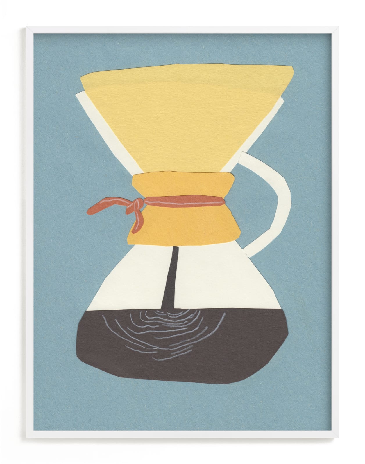 "Coffee Maker" - Limited Edition Art Print by Elliot Stokes in beautiful frame options and a variety of sizes.