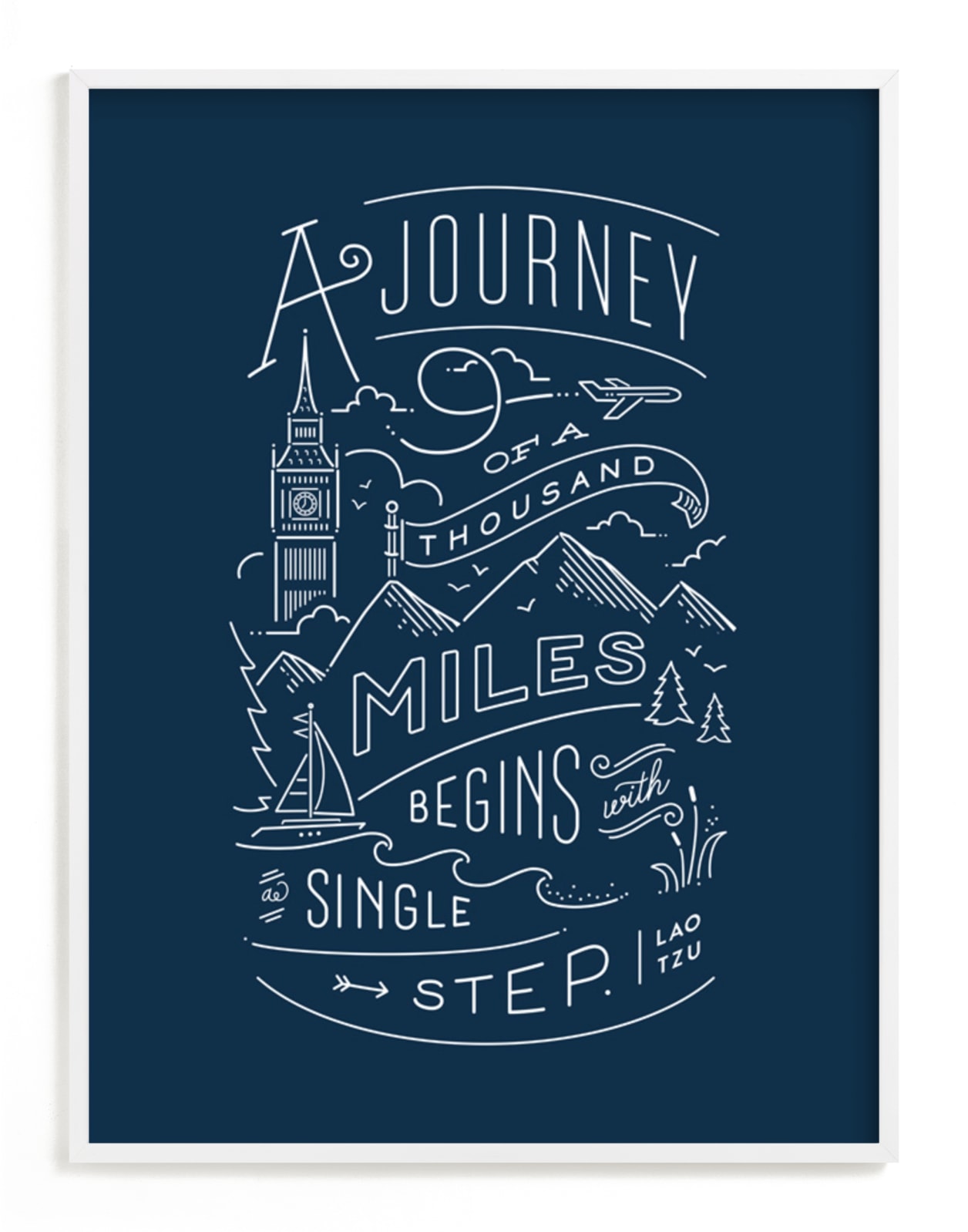 Journey of a thousand miles