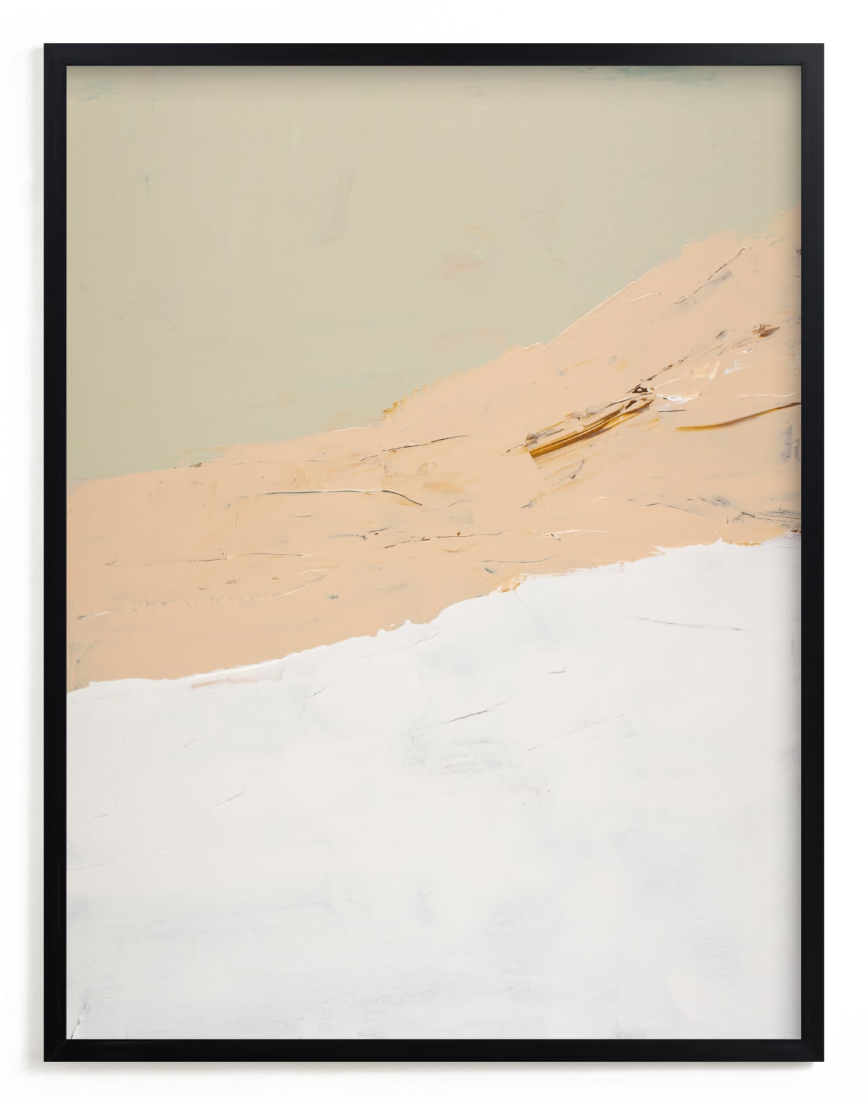 "Muted Abstract Diptych II" - Limited Edition Art Print by Caryn Owen in beautiful frame options and a variety of sizes.