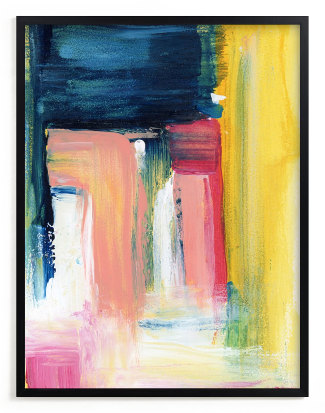 "Flags" - Limited Edition Art Print by Lindsay Megahed in beautiful frame options and a variety of sizes.