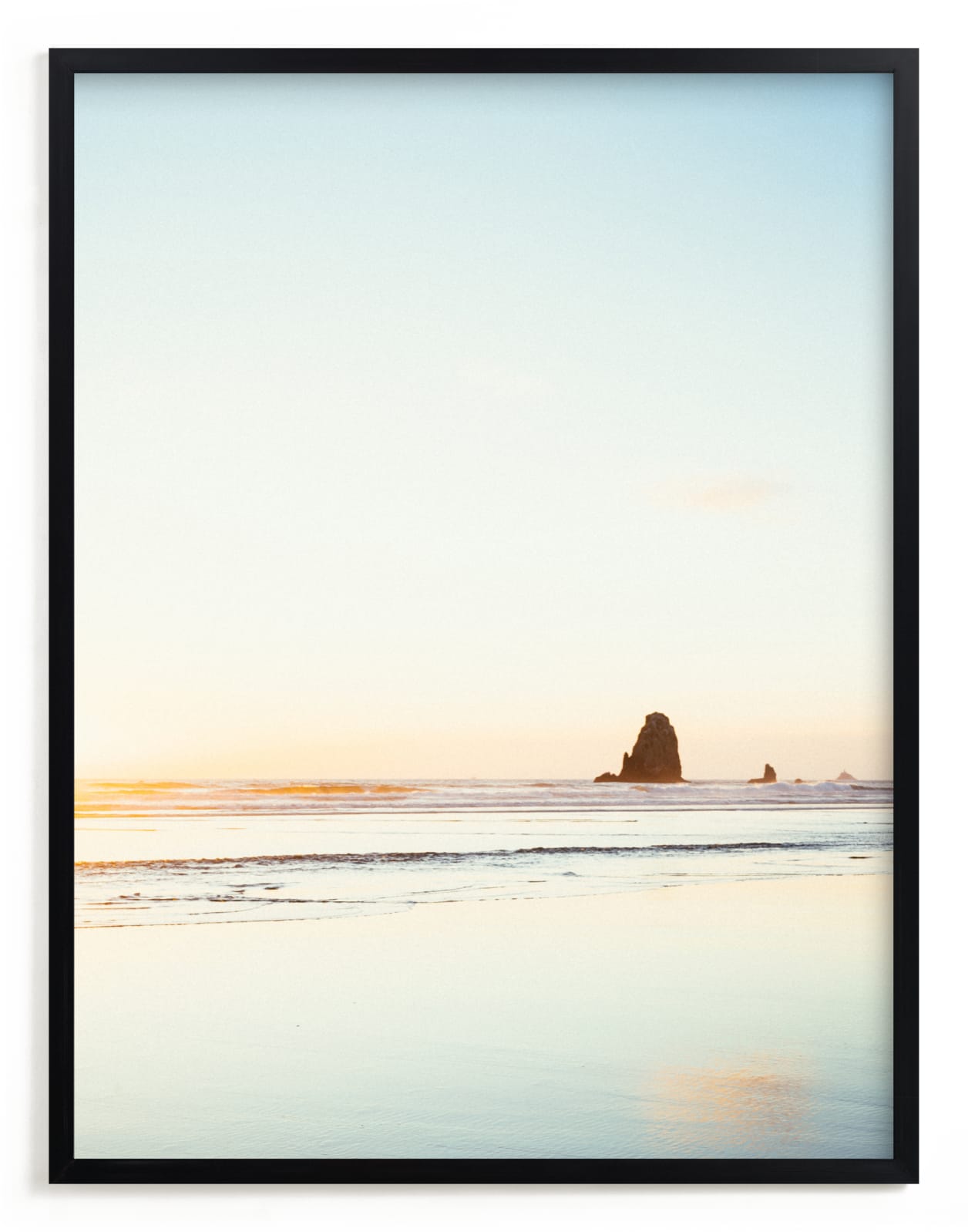 "Cannon Beach No. 2" - Limited Edition Art Print by Kamala Nahas in beautiful frame options and a variety of sizes.