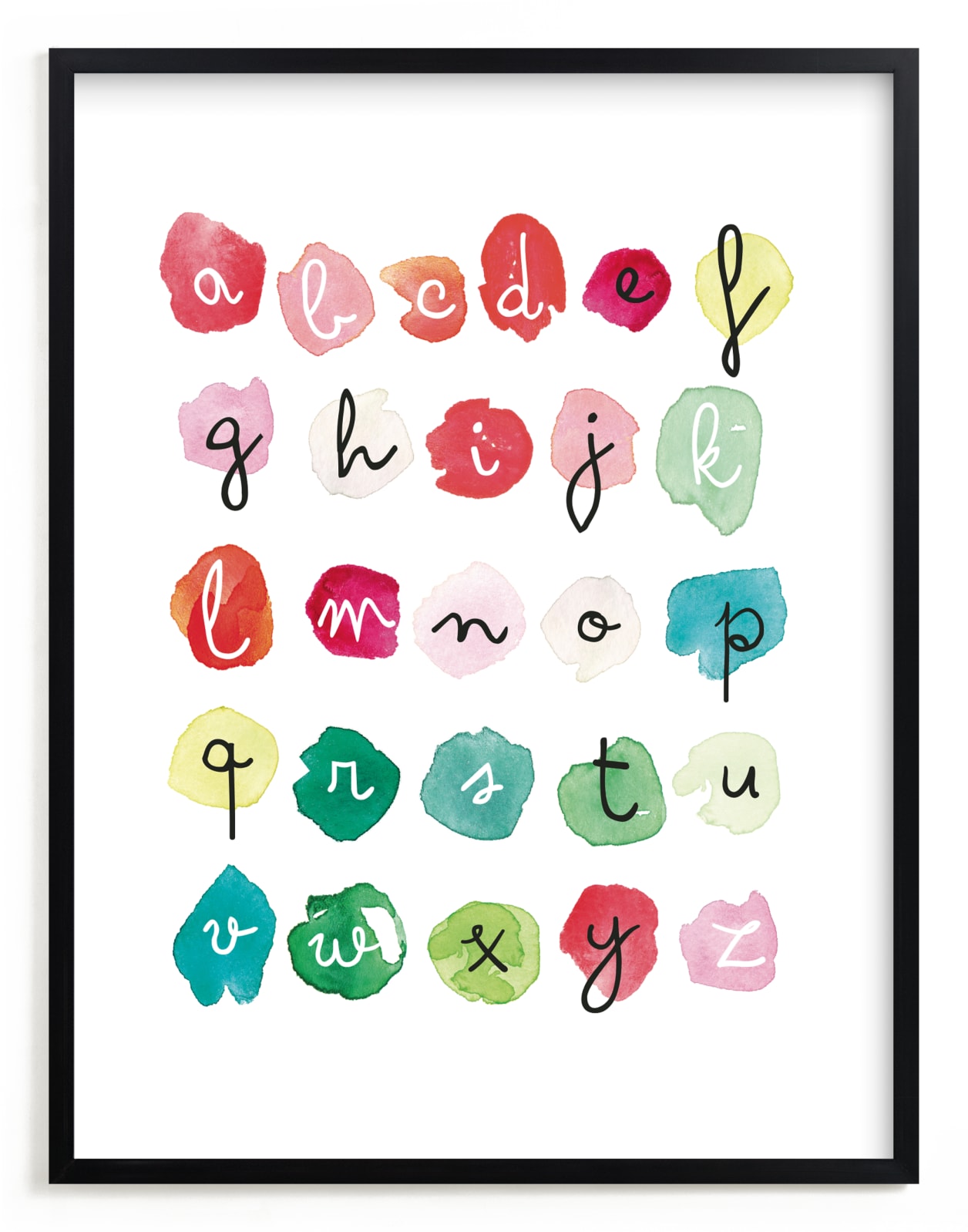 "Alpha Dots" - Limited Edition Art Print by Kelly Ventura in beautiful frame options and a variety of sizes.