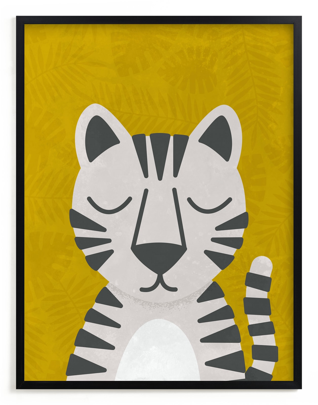 "White Bengal Tiger" - Limited Edition Art Print by 2birdstone in beautiful frame options and a variety of sizes.