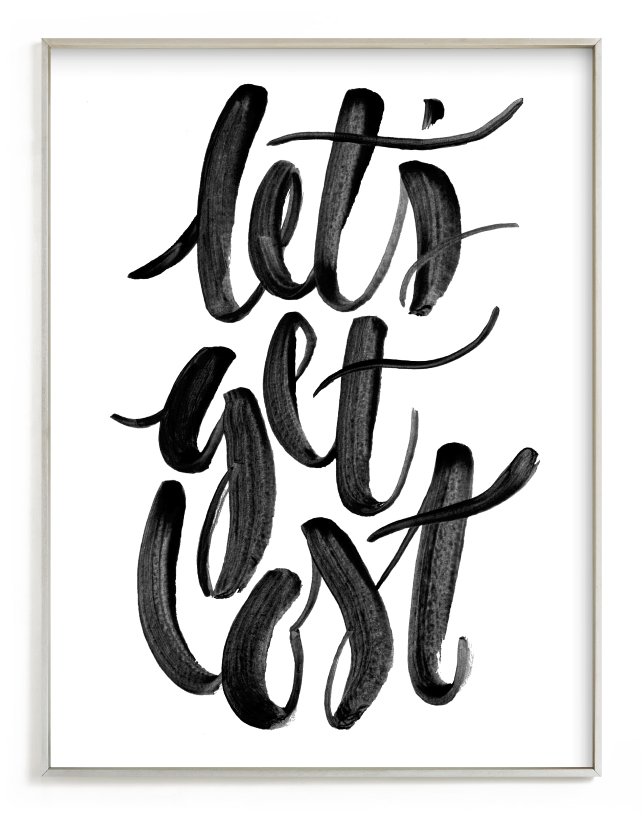 "Let's Get Lost" - Limited Edition Art Print by Sam Dubeau in beautiful frame options and a variety of sizes.