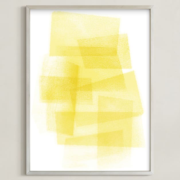 "Flutter" - Art Print in Direct Sunlight by Susie Allen - Framed
